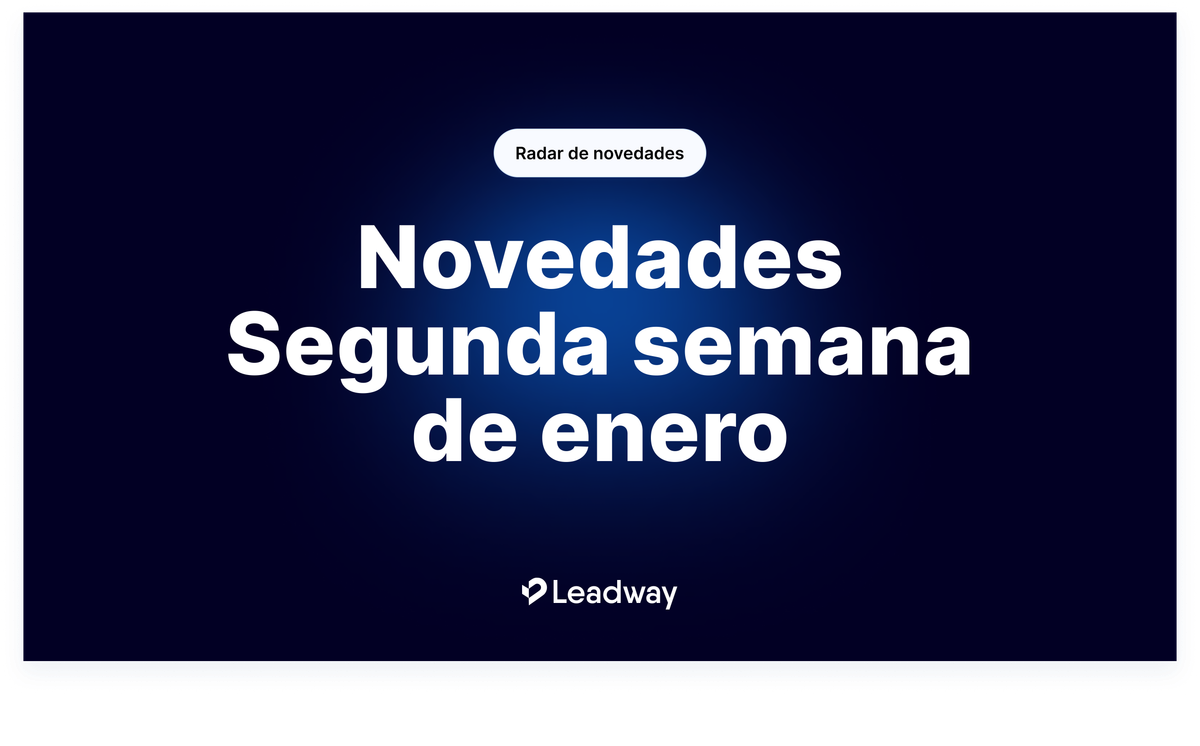 Novedades - Segunda semana de enero