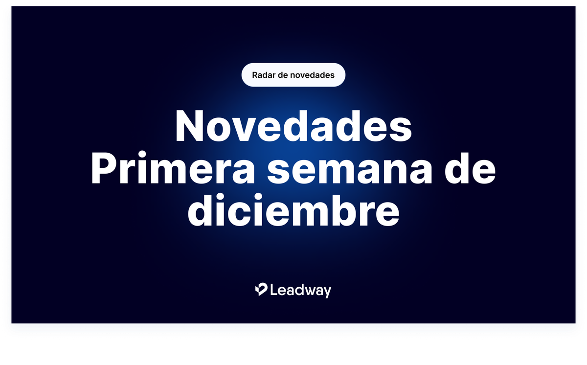 Novedades - Primera semana de enero
