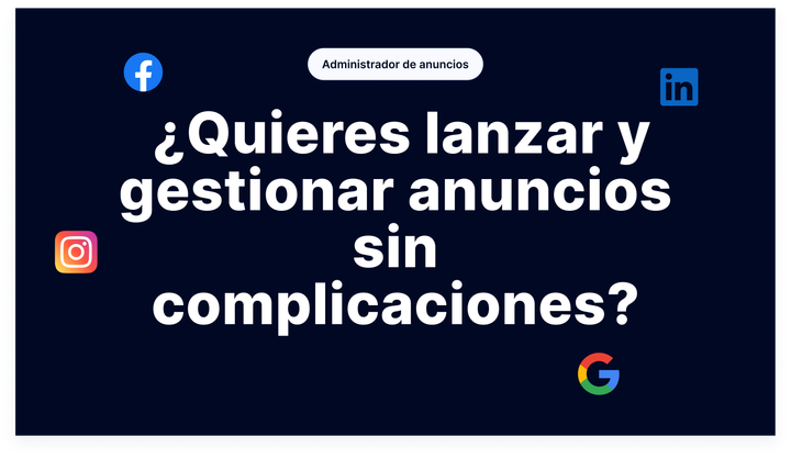 Crea y publica campañas publicitarias desde Leadway